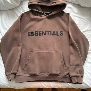 Fear of God Essentials Taupe Hoodie